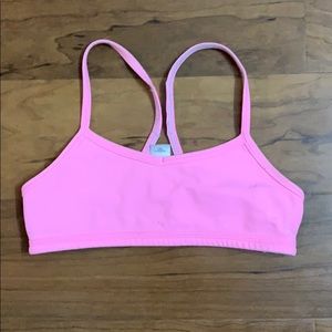 Pink ivivva sports bra